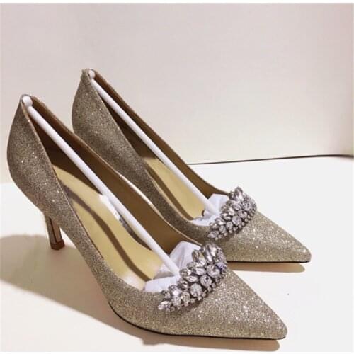 2021 New Womens Pumps Size 33-40 Genuine Leather High Heel Luxury Brand Designer Shoes Hot Sell Ladies Wedding High Heels