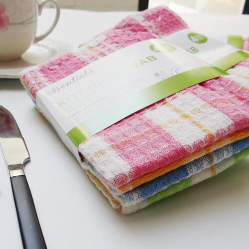 8pcs/lot Modern Kitchen Napkin Placemat Scouring Pad Rectangle for Wedding Party Restaurant Napkins Rag Decorations