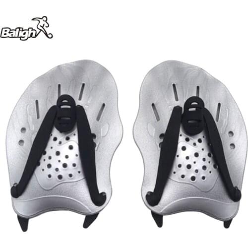 Balight Adult Adjustable Hand Webbed Diving Gloves Fin Flipper Learn Train Gear Professional Swimming Paddle Frog Finger