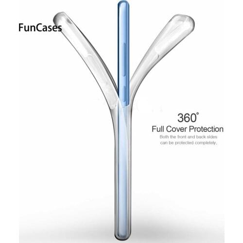 Case For Samsung Galaxy A7 A750 A6 A8 J4 J6 J8 2018 s9 s8 Plus Note 9 8 360 Degree Soft Silicone Clear TPU Full Body Cover Case
