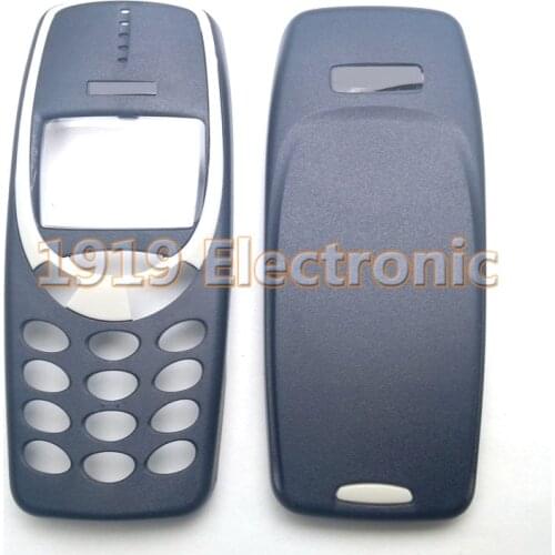 Black Rear Back Housing Back Cover Battery Door For Nokia 3310 Old Version