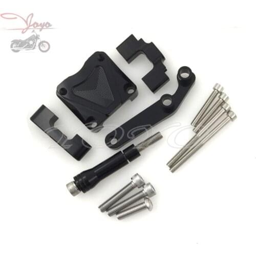 CNC Steering Stabalizer Damper Holder For Kawasaki EX300 NINJA300 2013-2016