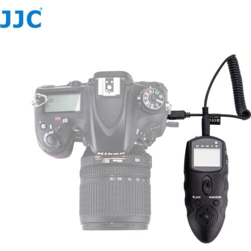 JJC Multiple Remote Interface and IR Receiver DSLR Camera Timer IR Infrared Remote for NIKON D5600/D7200/D5500/D750/D5200/D810