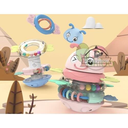 Montessori Music Toys For Newborns 0 12 Months Rattles Teethers For Baby Boys 13 24 Month Educational Musical Tumbler Kids Gifts