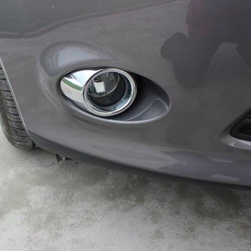 My Good Car Fog Lamp Frame Fog Lamp Cover Fog Lamps Decoration Ring Sticker For Ford For New Focus 3 MK3 2012 2013 2014 2015