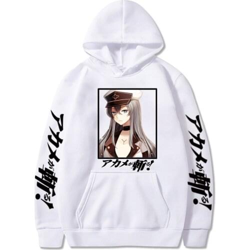 2021 New Akame Ga Kill Esdeath Hoodies men womens sweatshirt Tops Long Sleeve Hip Hop kids hoodie pullover Loose Outerwear