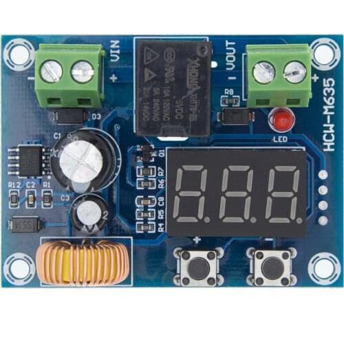 XH-M609 DC 12V-36V Charger Module Voltage OverDischarge Battery Protection Precise Undervoltage Protection Module Board