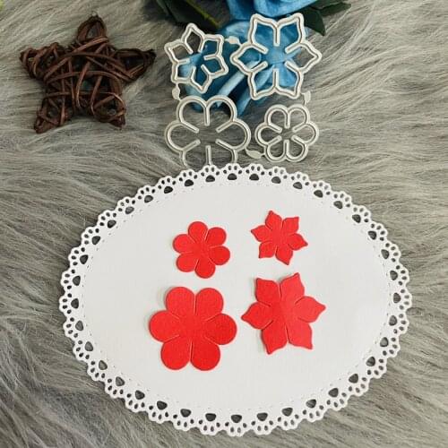 Lovely 3D flower Frame Metal Cutting Dies Embossing Folders Card Making Decor for Diy Scrapbooking die cut metal folder
