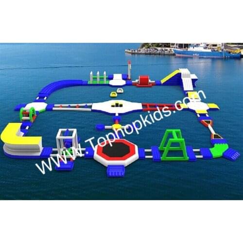 Tophop Excellent quality inflatable water floating playground , inflatable water floating park with factory price