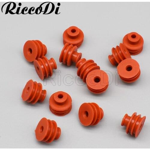 100-1000 Pcs 4.8 mm Series Rubber Seal Super Sealed Silicone Wire Seals Waterproof Automotive Connector For Auto Connector