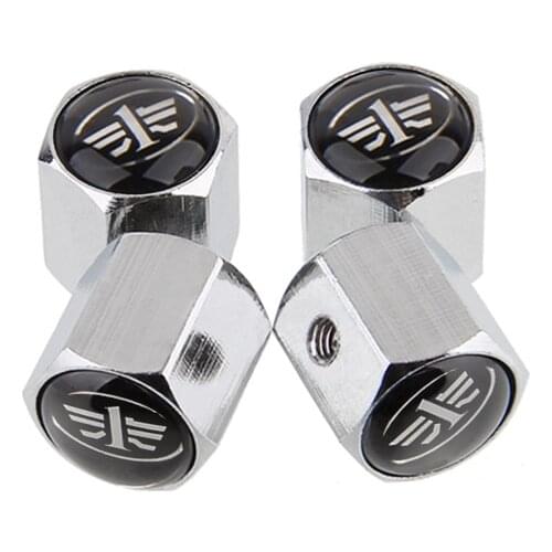 Car Styling Wheel Tire Valve Stems Caps Anti-Theft Cover For FAW Besturn B50 Besturn B70 Besturn X80 Jinn Oley V2 V5 Vita