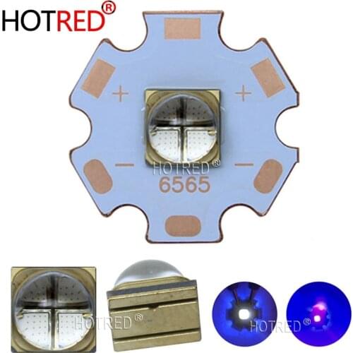 10W 12W LG6565 UV Led vertical Purple Light quartz glass Chip 365nm 370NM 395nm 400nm 405nm Diode Ultraviolet For Printer Curing