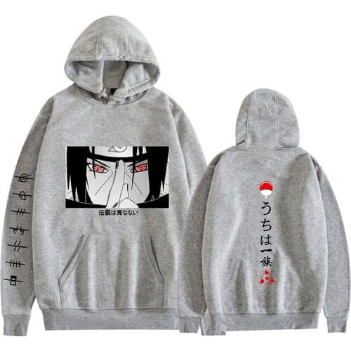 Anime Boruto Hoodies Streetwear Sasuke Pain Sweatshirt Pullover Spring Autumn Winter Sweater for Men Women Black White Hoodies