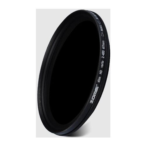 ZOMEI Slim Adjustable Neutral Density ND2-400 Filter for Canon Nikon Camera Lens 49/52/55/58/62/67/72/77/82mm