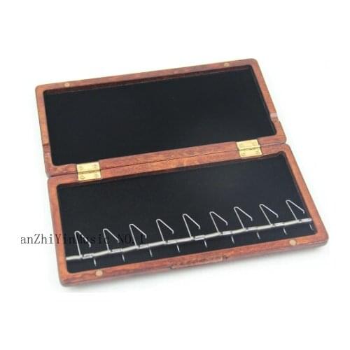 Excellent Wooden Bassoon reed case hold 9 pcs reeds Strong