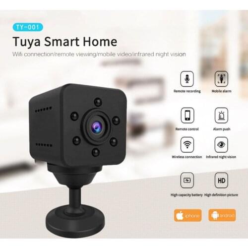 1pc Newest High Qulity For A9S Mini Camera Wireless WiFi IP Network Monitor Security Cam HD 1080P Home Security For Tuya APP