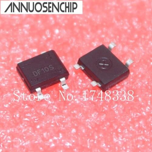 10pcs/lot SMD 1000V DF10 DF10S 1A SOP-4 New and original