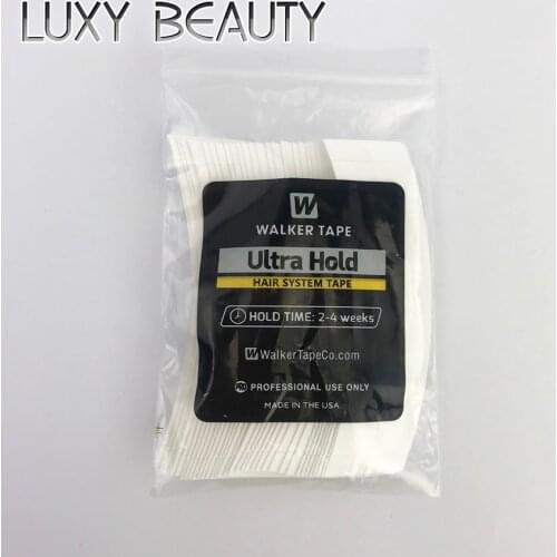 36pcs Hair Tape Ultra Hold Hair System Tape Double Side Hair Glue Extension Tools For Toupee Wig Adhesive