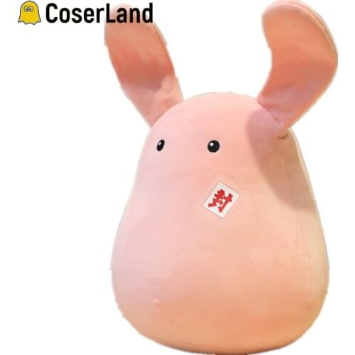 Anime Hanako-kun Pink Mokke Stuffed Bunny Rabbit Toy Toilet-Bound Cosplay Prop Kamome Academy Monster Nene Yashiro Minamoto Gift