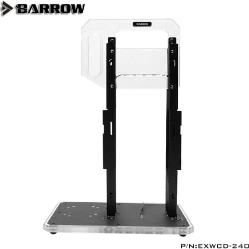 Barrow External water-cooling dock for ITXcomputer case laptop 240 360mm water cooler radiator Multifunction stent EXWCD-240/360