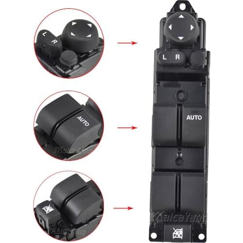 For Mazda 2 6 2008 2009 2010 2011 2012 Brand New Master Power Window Switch Control D651-66-350A Car Interior Accessories
