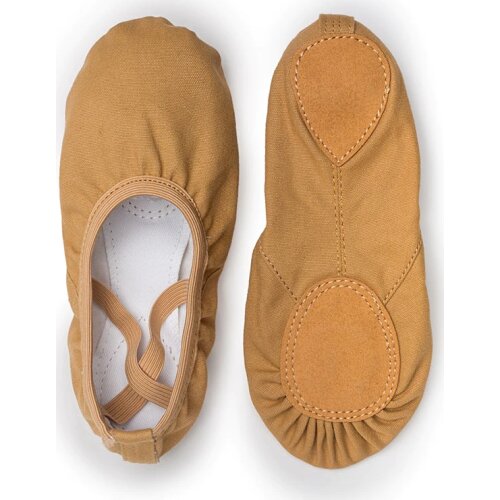 USHINE Quality TuoSe professional Ballerina Split-Sole Canvas Dance Gymnastics Kids Yoga Ballet Flats Children Dance Shoe Woman
