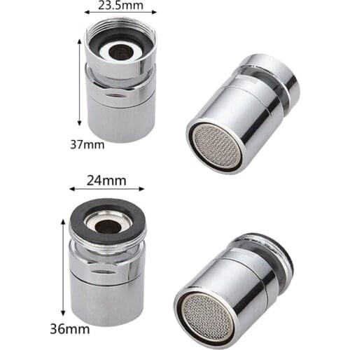 Brass Water Saving Tap Faucet Aerator Sprayer Attachment with 360-Degree Swivel L4MB