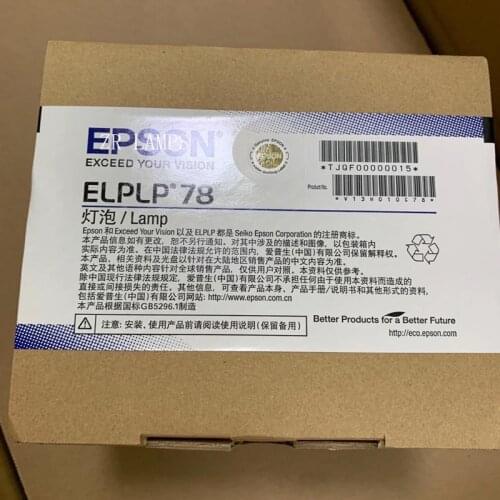 Hot Sales Original Projector OEM ELPLP78 For EB-945/955W/965/S17/S18/SXW03/SXW18/W18/W22/X18/X20/X24/X25/EH-TW490 ELPLP78 Projec