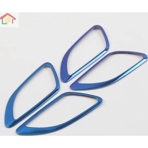 Stainless Steel For Hyundai ix35 2018 2019 Interior Door Bowl Holder Handle Frame Cover Molding Panel Trims Car Accessories
