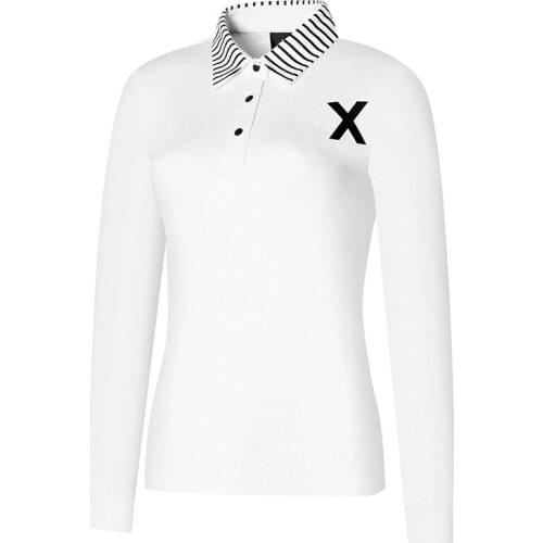 Autumn New Style Golf Long-Sleeved Breathable and Quick-Drying Sports and Leisure Outdoor Slim Polo T-Shirt High-Quality Top