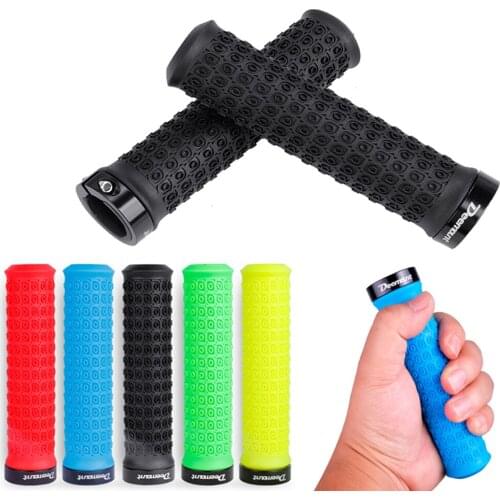 New TPR Bicycle Grips With Special Texture Pattern No sticky to Hand Firm and Comfortable Gripping Multi Color Options