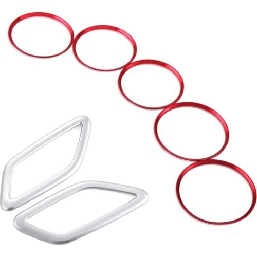 VCiiC Dashboard Air Conditioning Vent Cover Trim For Mercedes Benz CLA GLA A Class W117 C117 W176 A180 X156 Car-styling