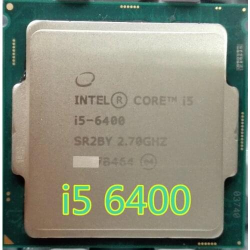Intel Core i5-6400 I5 6400 Quad core 2.7GHz (3.3GHz Max) 6MB Cache LGA1151 CPU Processor I5-6400