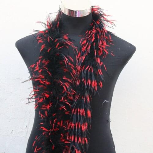 2 Meter Fluffy Color Ostrich Feather Boa Costume/Shaw/Wedding Dancer party decoration and DIY feathers for crafts plume