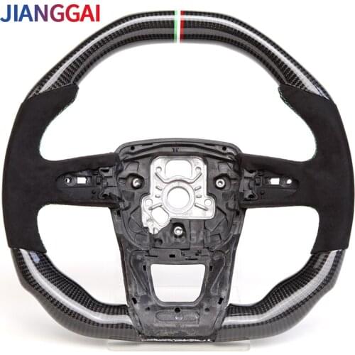 Carbon Fiber Steering Wheel Itlay Alcantara For Lamborghini Urus Latest Model Year Racing Wheel