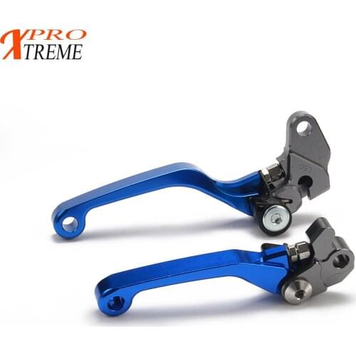 Motorcycle CNC Billet Pivot Foldable Brake Clutch Levers For YAMAHA YZ80 YZ85 YZ 80 85 2001 2002 2003 2004 2005 2006 - 2013 2014