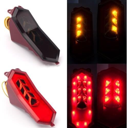 Led Integrated Blinker Taillight Tail Rear Back Brake Turn Signals Light For Yamaha YZFR6 2017 2018 2019 2020 YZF R6 YZF-R6