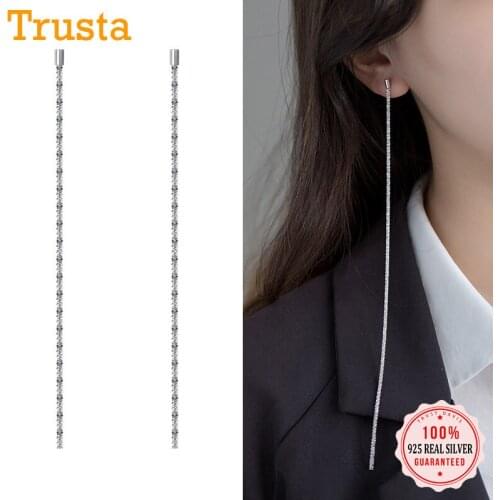 TRUSTDAVIS Silver Earrings