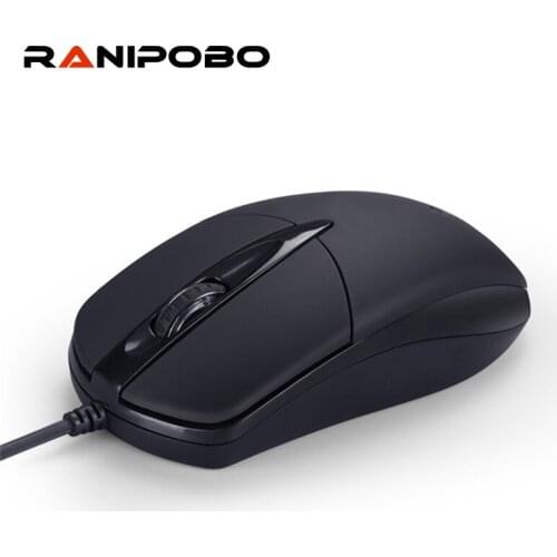 Universal USB Wired Gaming Mouse 1200 DPI Optical 3 Buttons Wired Office Silent Mice For PC Laptop 1.3M Non Slip Wired Mouse
