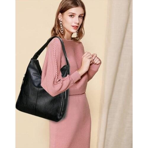 SENMEIXI Vintage Hand Bags Designers Luxury Handbags Women Shoulder Bags Female Top-handle Bags Fashion Brand Purses for Women