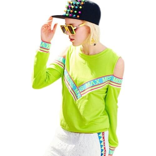 Ladies Spring Autumn Pullovers Casual Long Sleeve O-Neck Tops Women Fashion Letter Print Off Shoulder Oversize Sweatshirts Z54