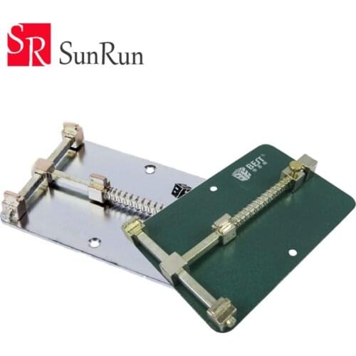 1pcs PCB Holder Jig Scraper With Silver Or Green For Cell Phone Circuit Board Repair Clamp Fixture Stand Scraper Tools
