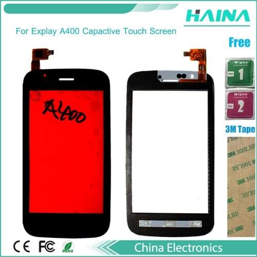 4.5 inch New Touch Panel For Explay A400 Capactive Touch Screen Digitizer Front Glass Replacement Touchscreen Sensor
