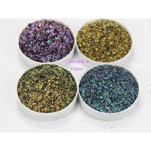 5g Chameleon Flakes Magic Effect Flakes Chrome Nail Powder Glitter Sequins Irregular Shape Nail Art Gel Nail Polish Manicure
