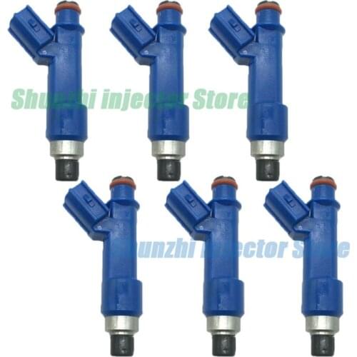 6pcs Fuel Injector Nozzle For Toyota Corolla Matrix Vibe FWD 1.8L 23250-0D050 232500D050 23209-0D050 232090D050