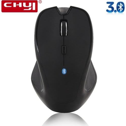 CHYI Bluetooth Mouse Erogonomic Wireless 6D BT 3.0 Mice 800/1200/1600 DPI 5 Buttons Scroll Wheel Optical ratones For PC Laptop