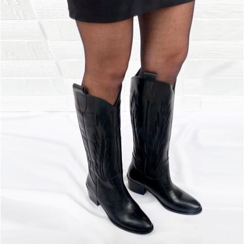 Женские высокие ботинки CALES Butik China At AliExpress