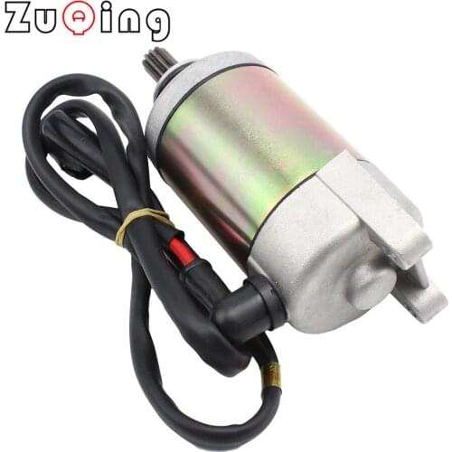 CB250 10 Teeth Motorcycle Starter High Performance Aluminum Electric Starting Motor For Loncin CB250 Air-Cooled Engines CQ-147