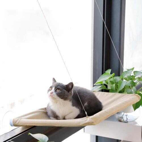 High Quality Cat Hammock Hanging Beds Toy For Cat Bearing 25kg Cat Window Hammock Bed Cats Mat Shelf Seat