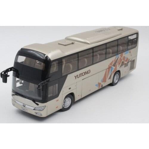 Collectible Alloy Model Gift 1:42 Scale Yutong ZK6118HQY8Y Double-decker City Transit Bus Vehicle DieCast Toy Model Decoration